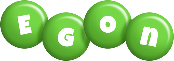Egon candy-green logo