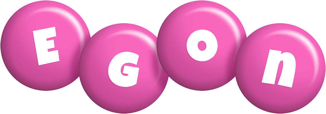 Egon candy-pink logo
