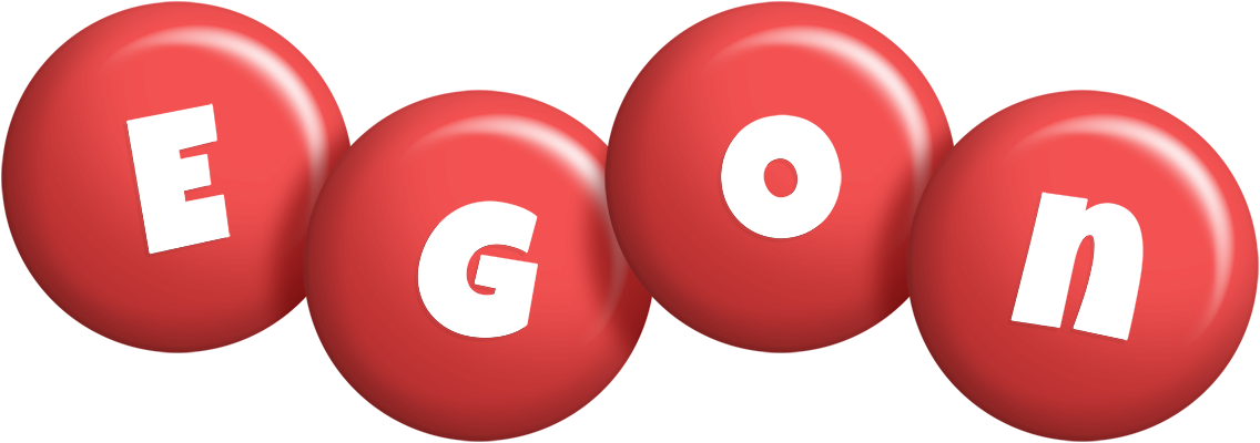 Egon candy-red logo