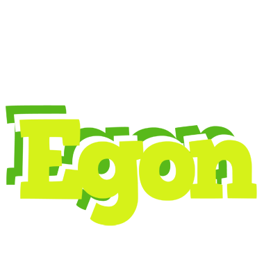 Egon citrus logo