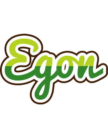Egon golfing logo