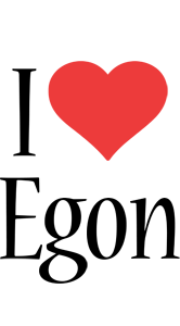 Egon i-love logo