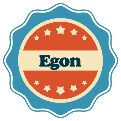 Egon labels logo