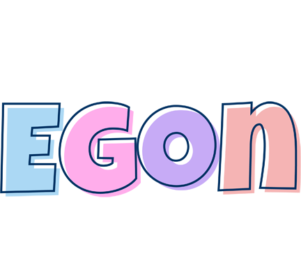 Egon pastel logo