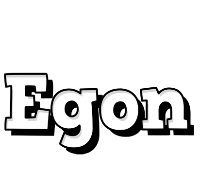 Egon snowing logo