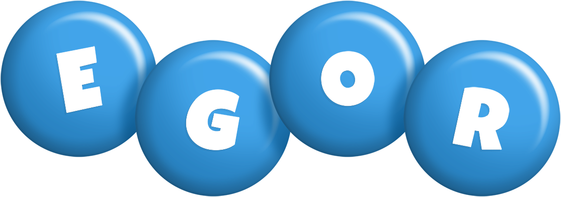 Egor candy-blue logo