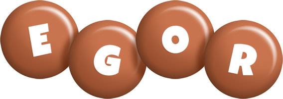 Egor candy-brown logo