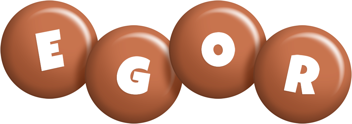 Egor candy-brown logo