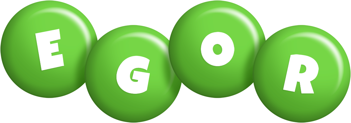 Egor candy-green logo