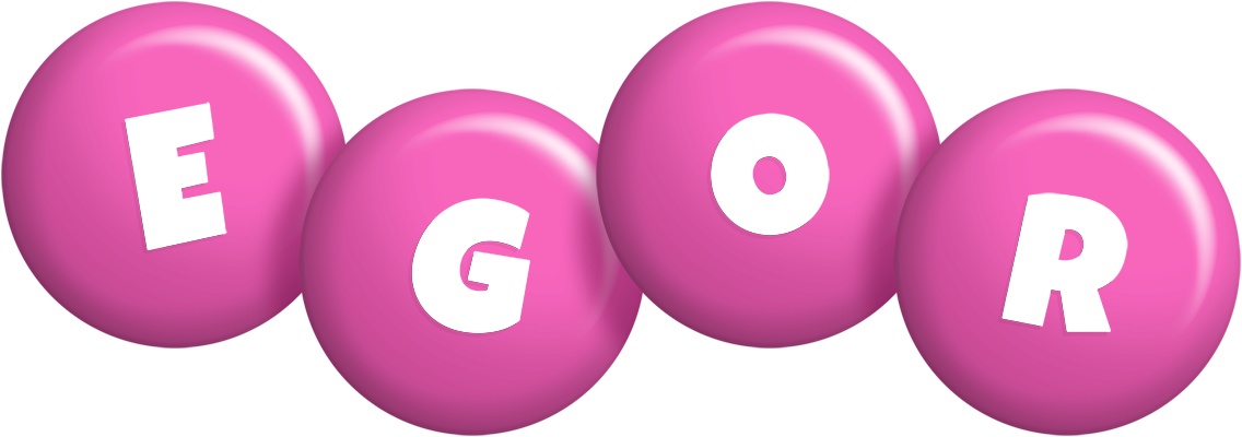 Egor candy-pink logo