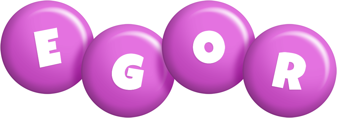 Egor candy-purple logo
