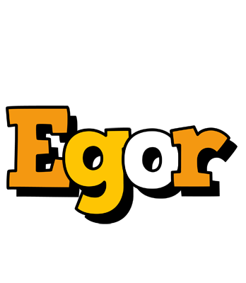 Egor cartoon logo