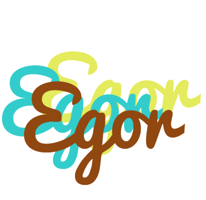 Egor cupcake logo