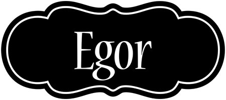 Egor welcome logo