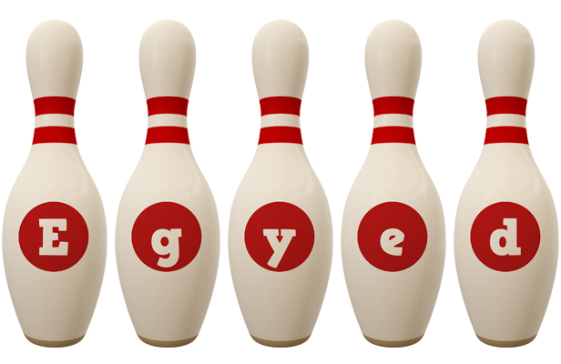 Egyed bowling-pin logo