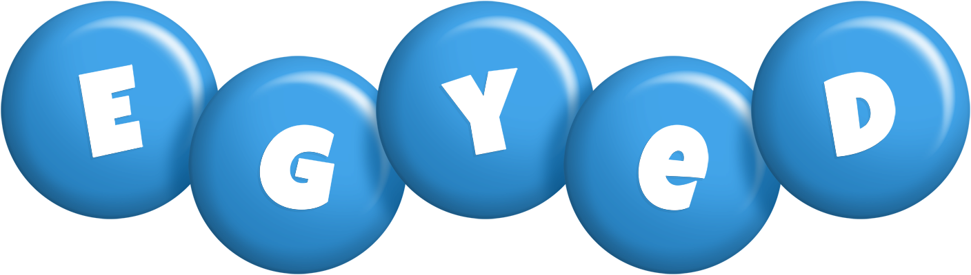 Egyed candy-blue logo
