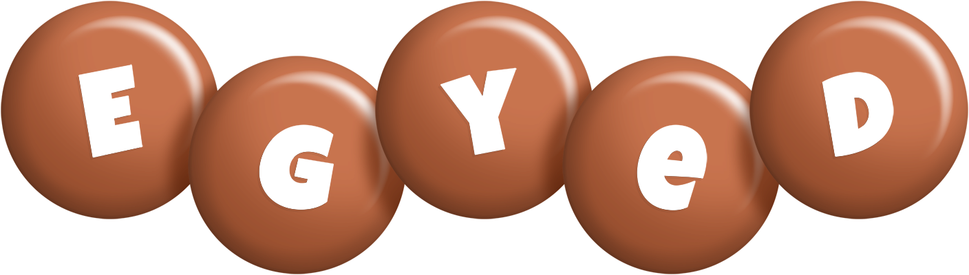 Egyed candy-brown logo