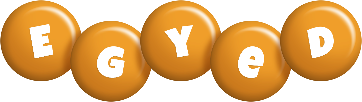 Egyed candy-orange logo