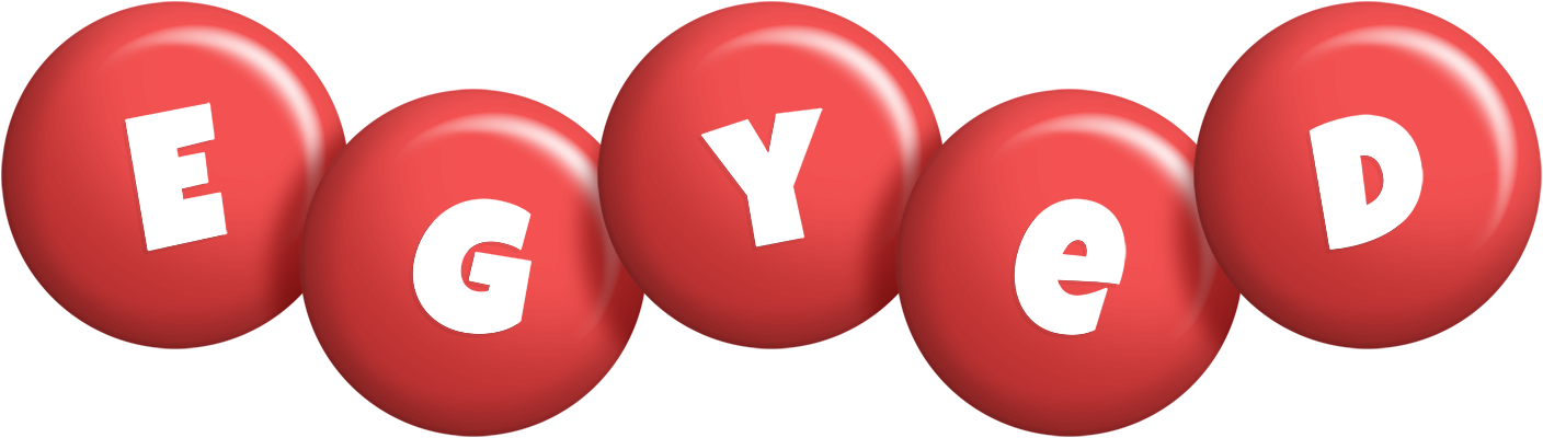 Egyed candy-red logo