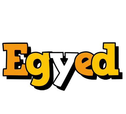 Egyed cartoon logo