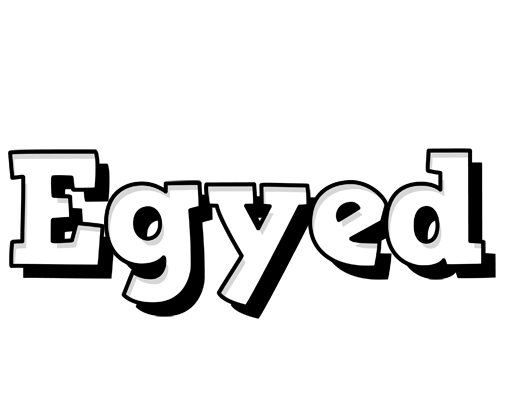 Egyed snowing logo