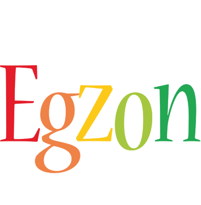 Egzon birthday logo