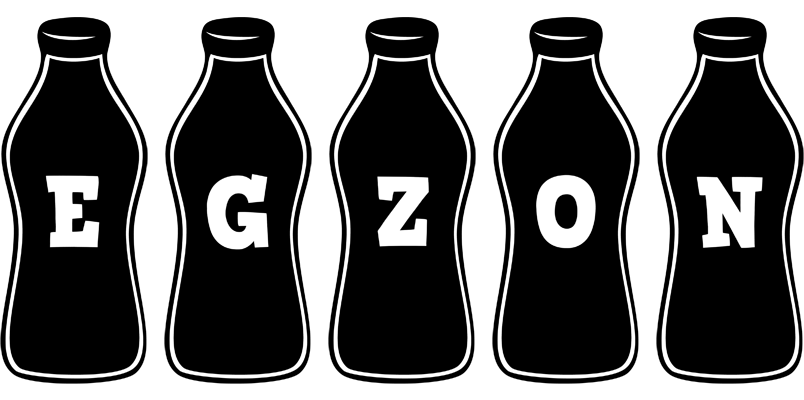 Egzon bottle logo