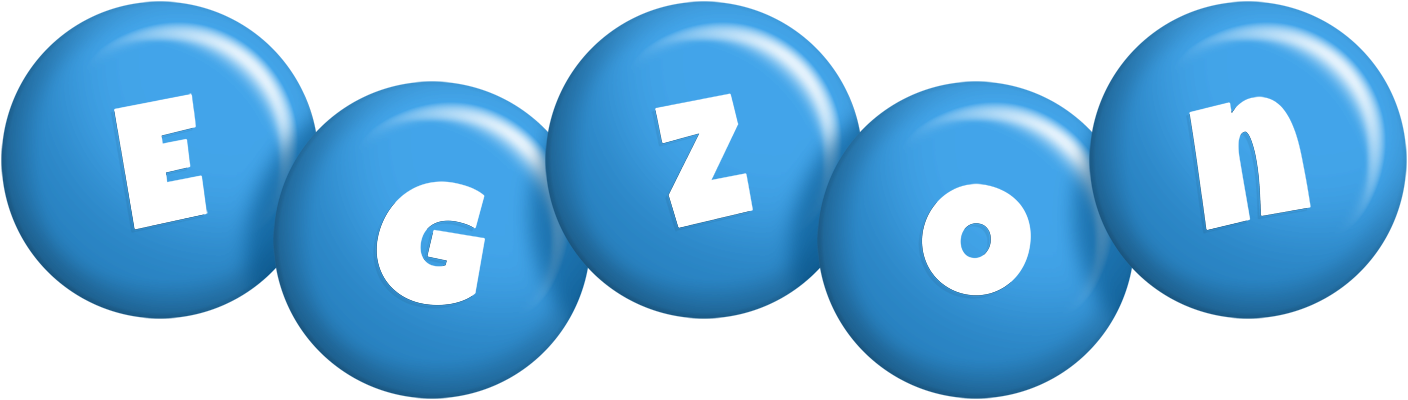 Egzon candy-blue logo