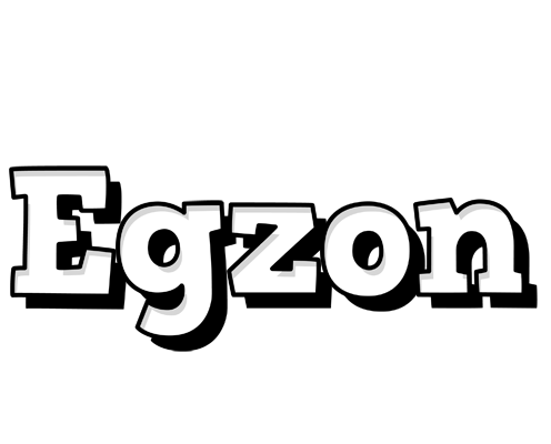 Egzon snowing logo