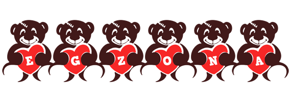 Egzona bear logo