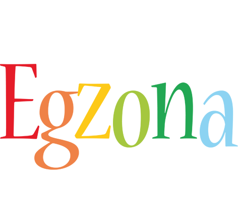Egzona birthday logo