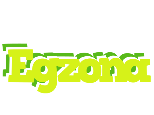 Egzona citrus logo