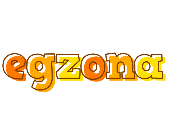 Egzona desert logo