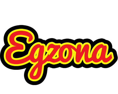 Egzona fireman logo
