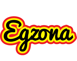 Egzona flaming logo