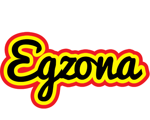 Egzona flaming logo