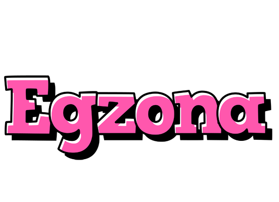 Egzona girlish logo