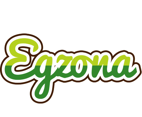 Egzona golfing logo