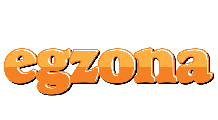 Egzona orange logo