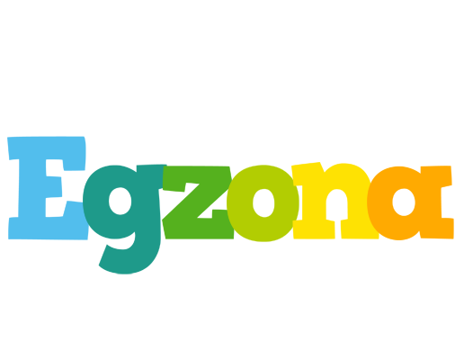 Egzona rainbows logo