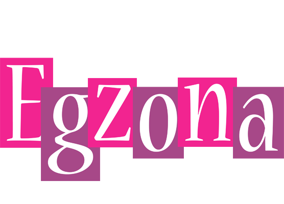Egzona whine logo