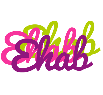 Ehab flowers logo