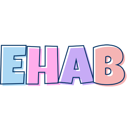 Ehab pastel logo