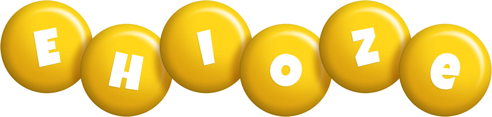 Ehioze candy-yellow logo