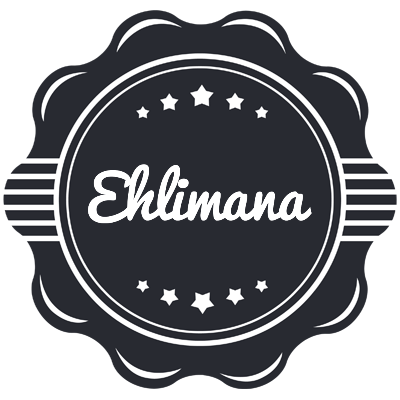 Ehlimana badge logo
