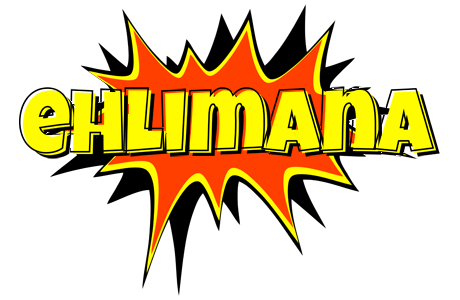 Ehlimana bazinga logo