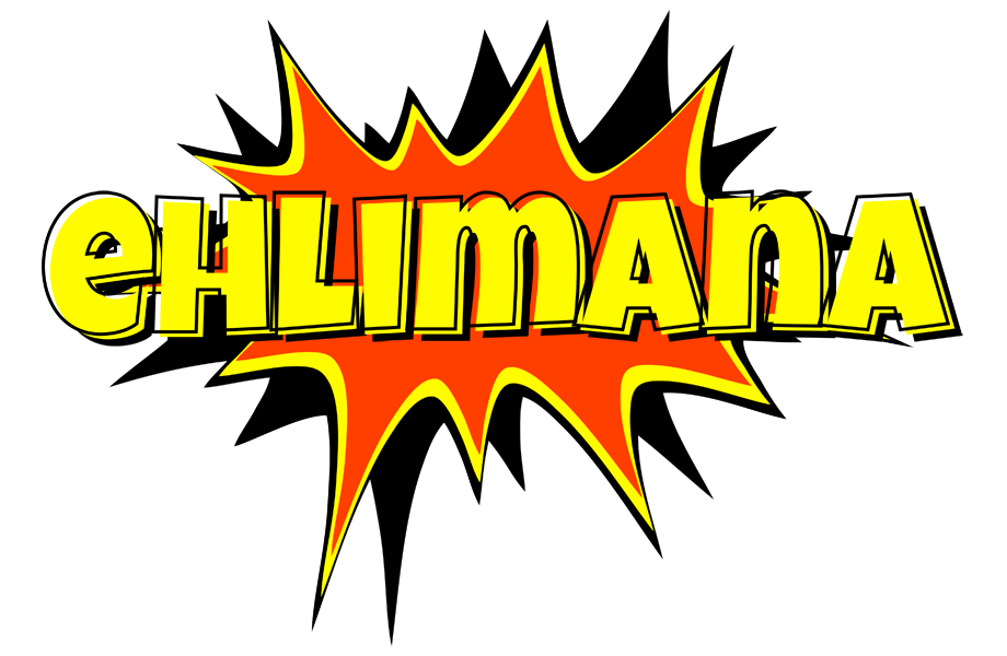 Ehlimana bazinga logo