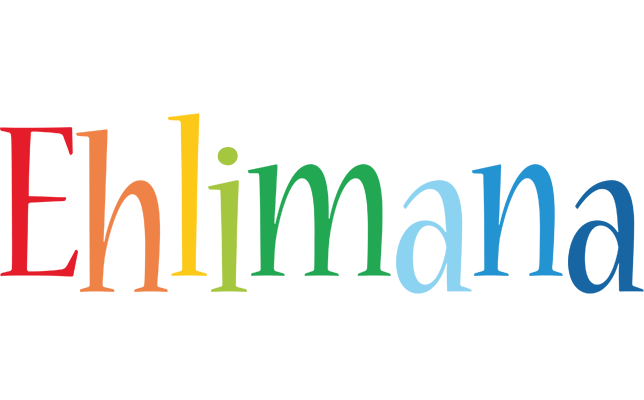 Ehlimana birthday logo