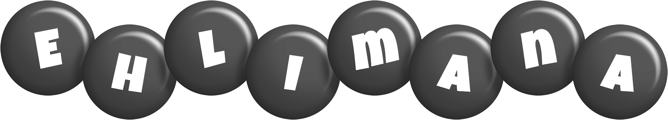 Ehlimana candy-black logo