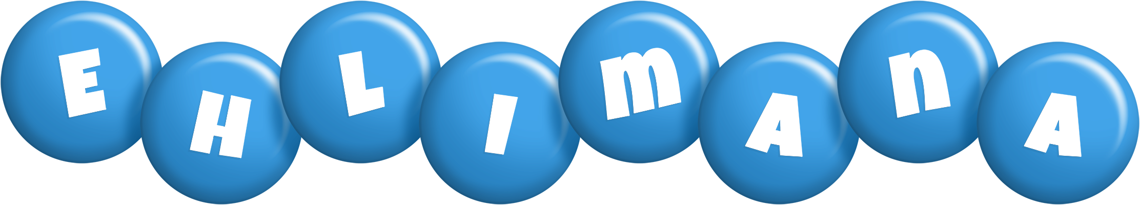 Ehlimana candy-blue logo